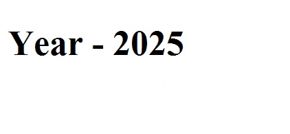 Year - 2025